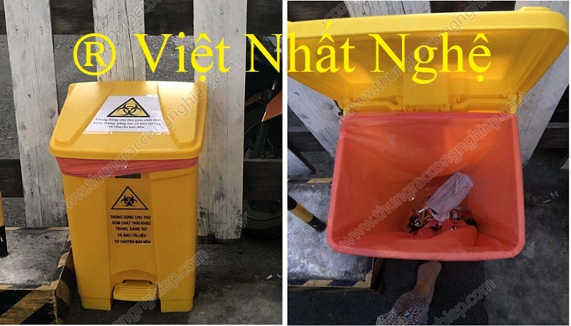 Tư vấn Chọn mua Thùng Đựng KHẨU TRANG Y TẾ đã qua sử dụng