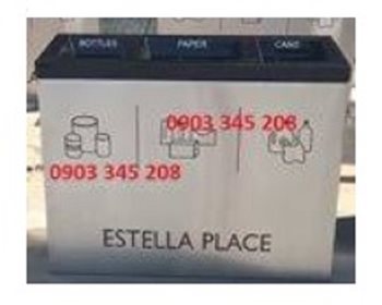 Thùng rác 3 ngăn - Estella Place